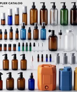 10000ml Blue Glass Bottle with Trigger Sprayer