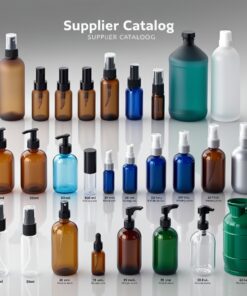 10000ml Blue Glass Bottle with Lotion Cap