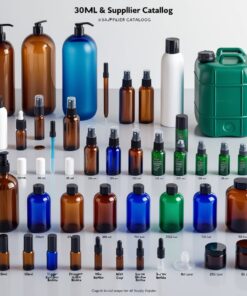 10ml Amber Glass Bottle with Trigger Sprayer