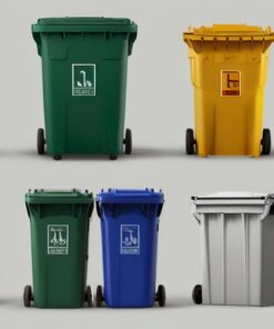 1100 ltr wheelie bin