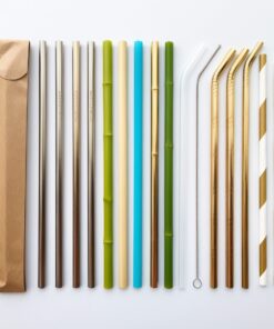 10 inch flexible drinking straws