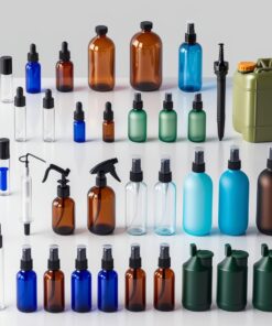 1000ml Clear Glass Bottle with Mist Sprayer