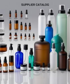 1000ml Clear Glass Bottle with Dropper