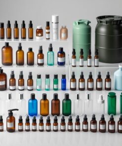 1000ml Green Glass Bottle with Screw Cap