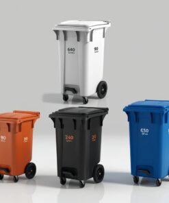 120ltr wheelie bin