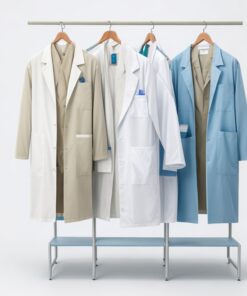 white coat for lab