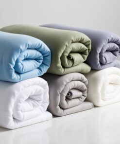 cotton sheets for hospital bed