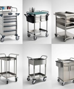heavy duty catering trolley