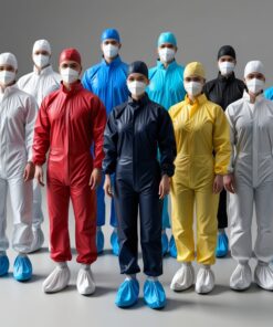 White Disposable Coveralls - Medium