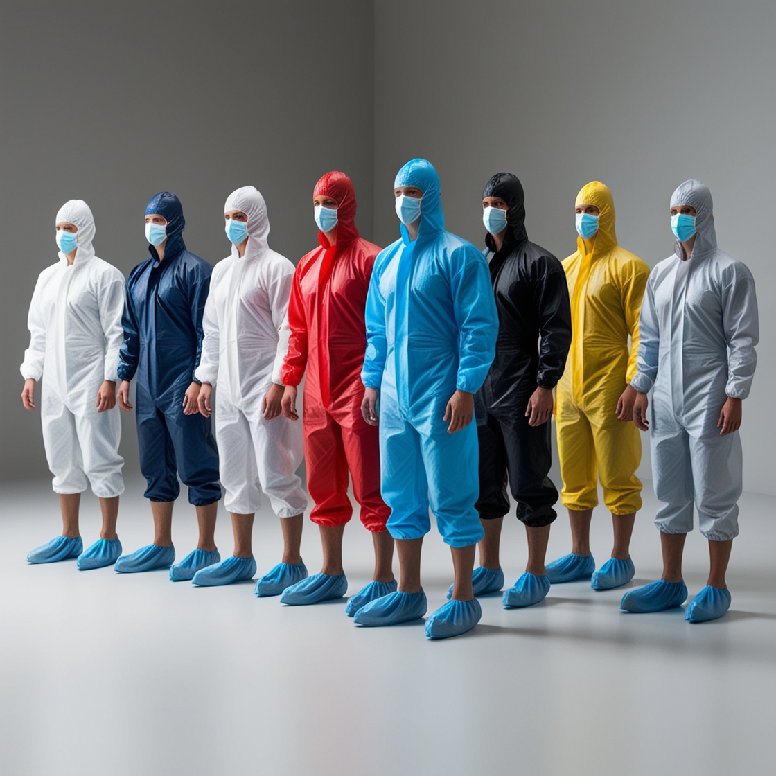 Disposable shoe covers Blue XXX Large