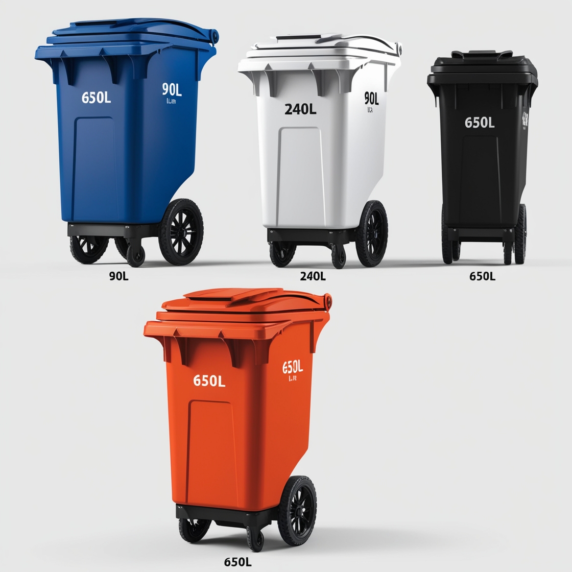 340l wheelie bin