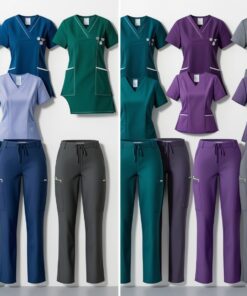 medical scrubs and uniform