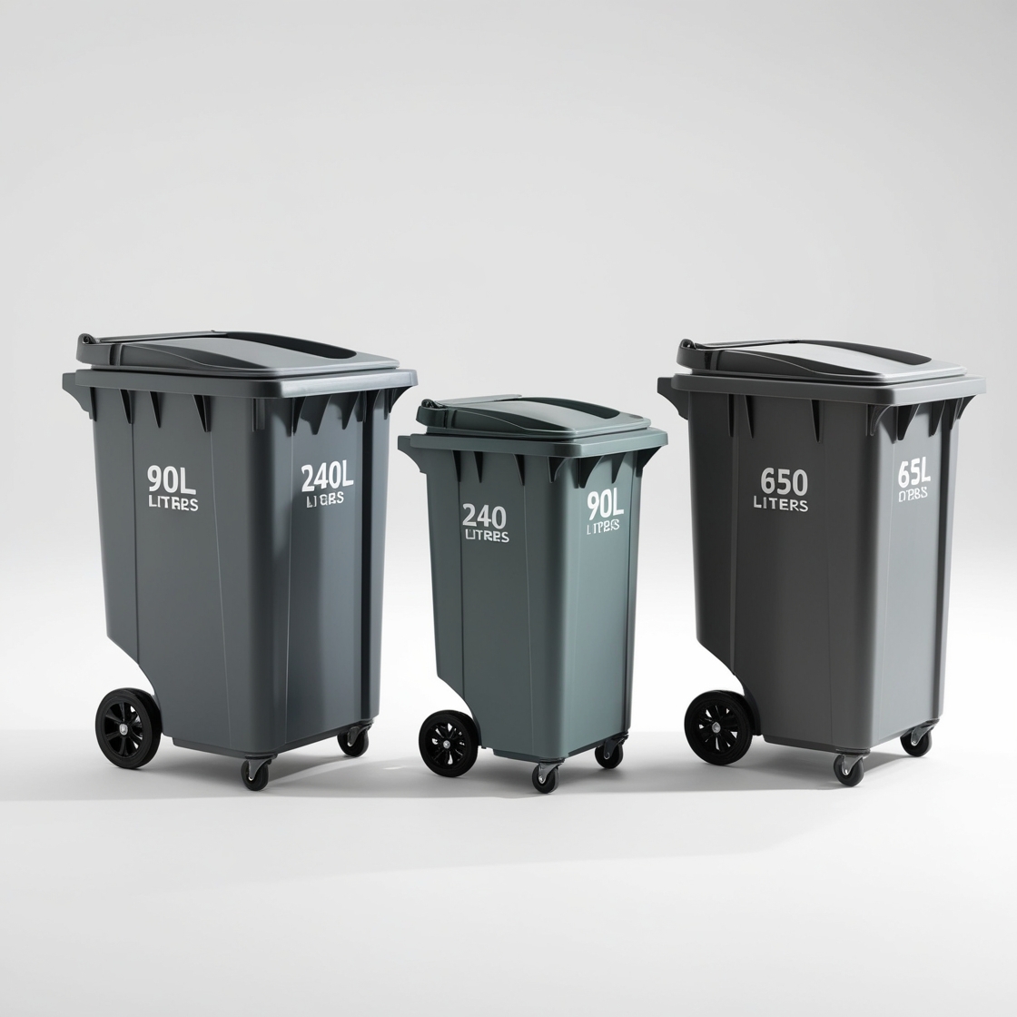 360 l wheeled bin