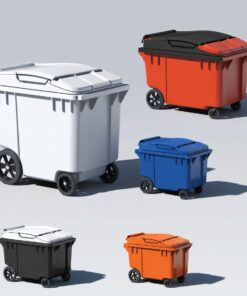 360 wheelie bin