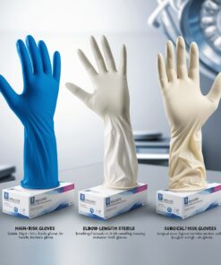 Dermagrip sterile gloves