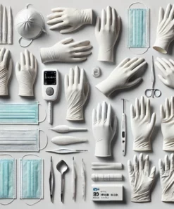 powdered latex surgical gloves