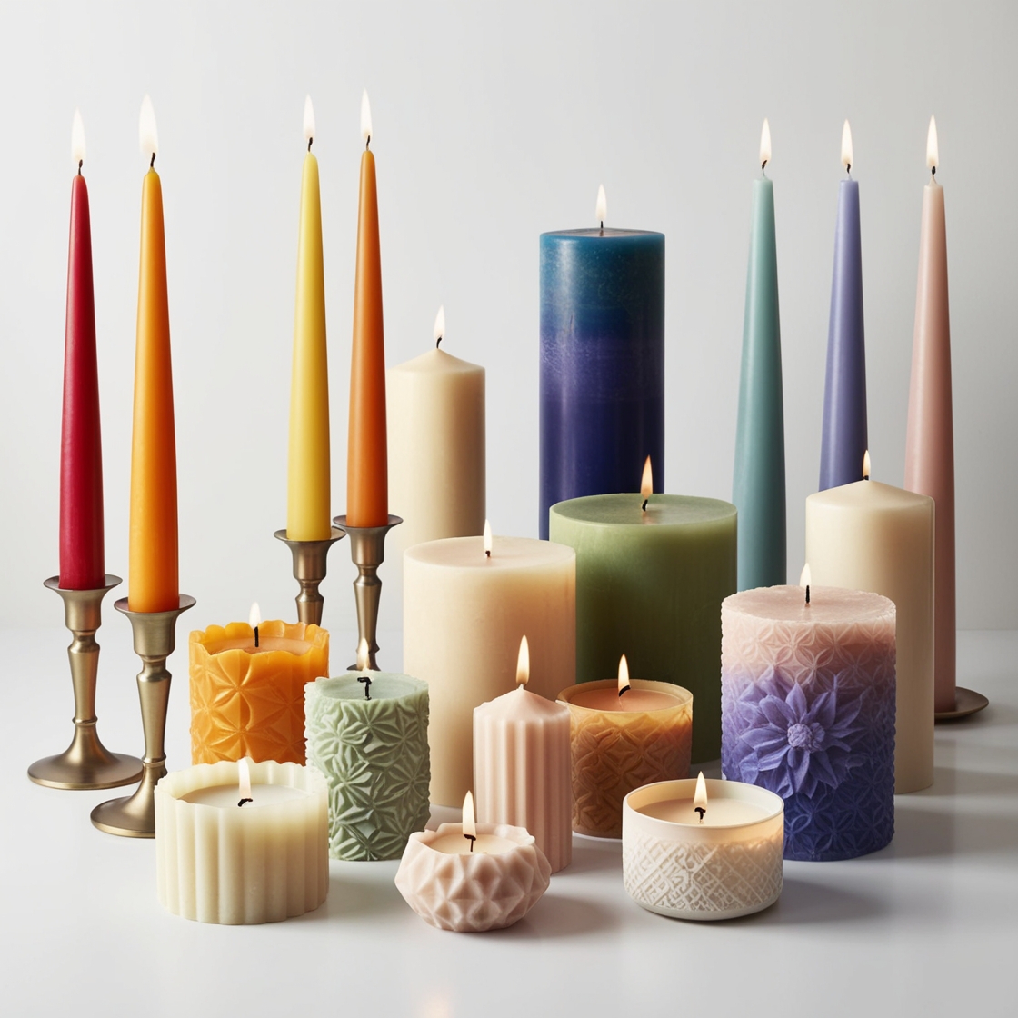 beeswax candles
