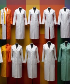 acid resistant polypropylene Lab coat