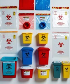 yellow sharps box collection