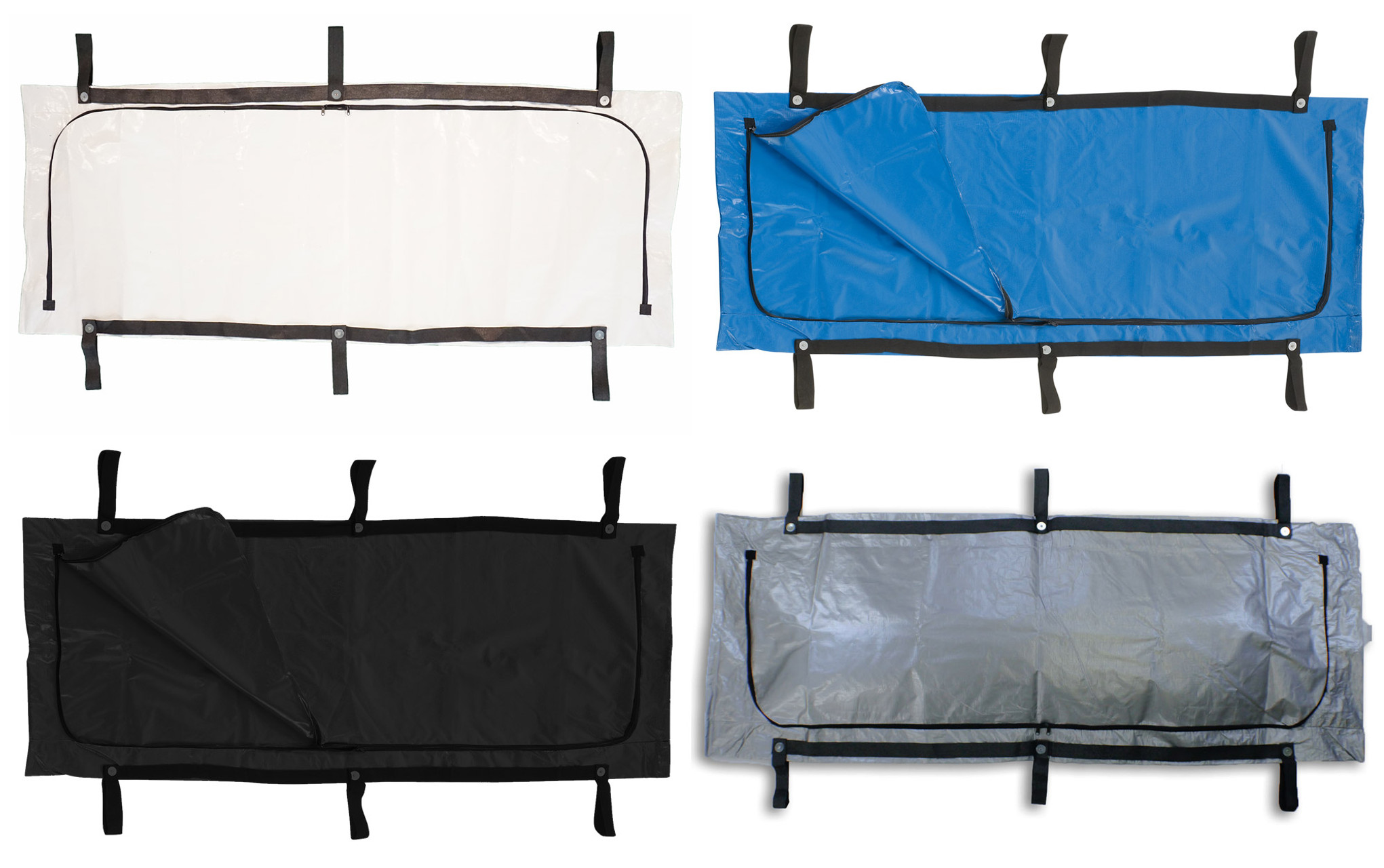 Body bag PVC 275 micron heavy duty unsupported extra large