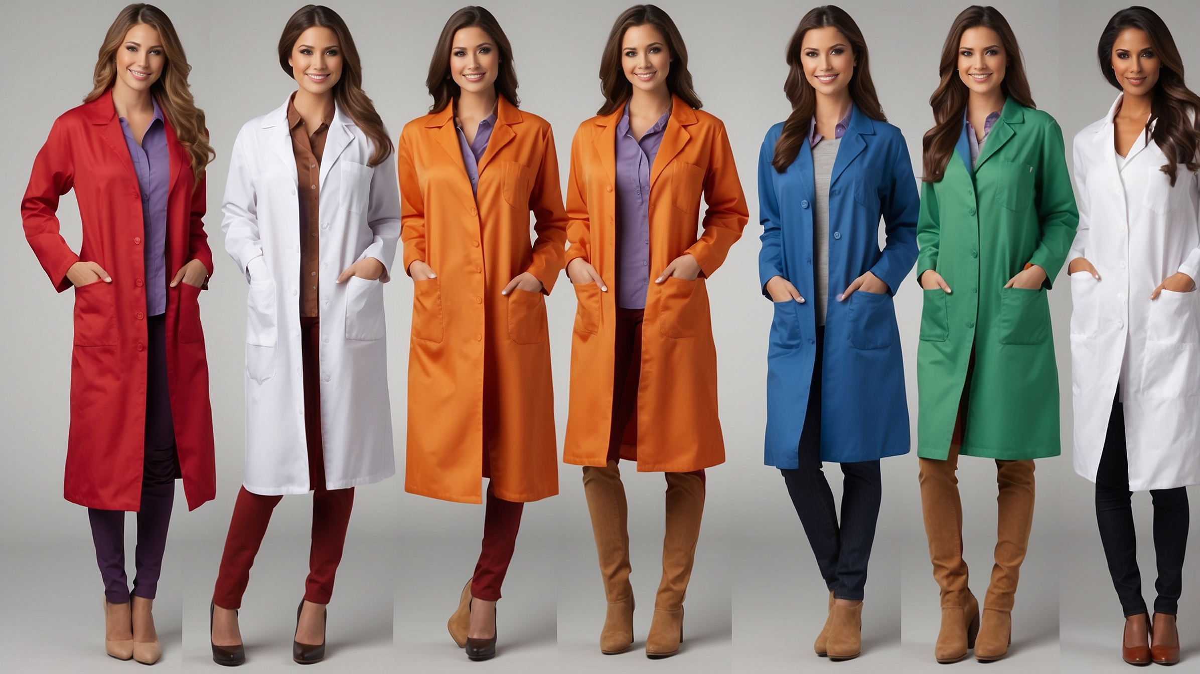 plus size lab jackets