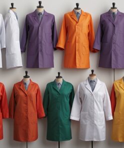 professional white lab coats