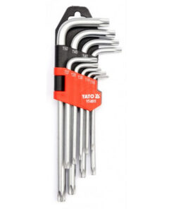 Torx Key Set - Chrome Vanadium - 9 Piece - YT-0511