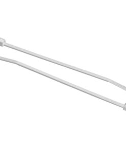 Cable Ties - 305 x 4.7 mm - White - Pack of 100 - TOOC129W