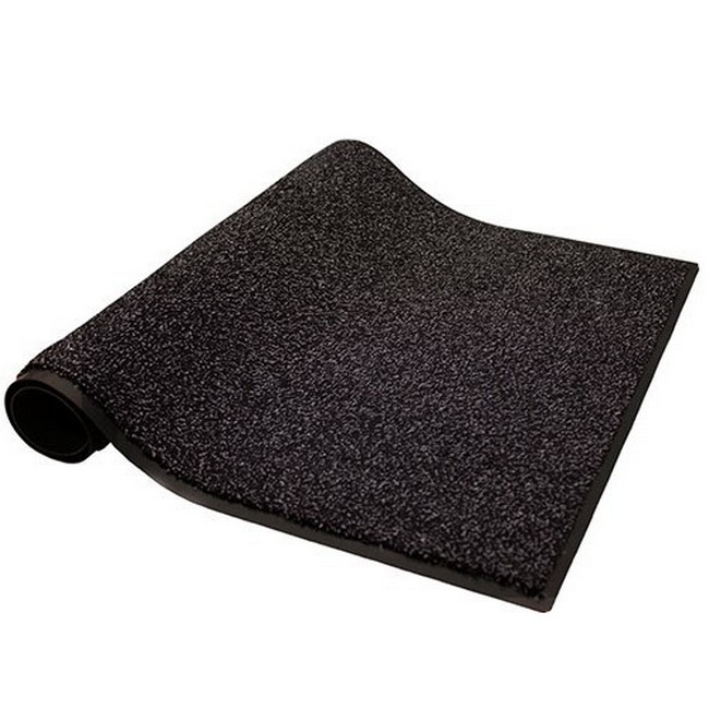 Doormat - Dirt Trapper Cotton Pile - 90 x 75 x 0.4 cm - Black - DT010006