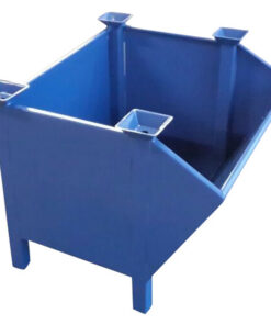 Skip Bin - Steel - Blue - 800Kg - SKIP480H
