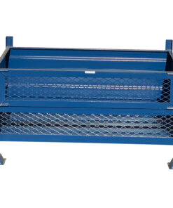 Stillage Bin - Stackable Steel Bin - Half Drop Side - Blue - 1300Kg - SBD3318