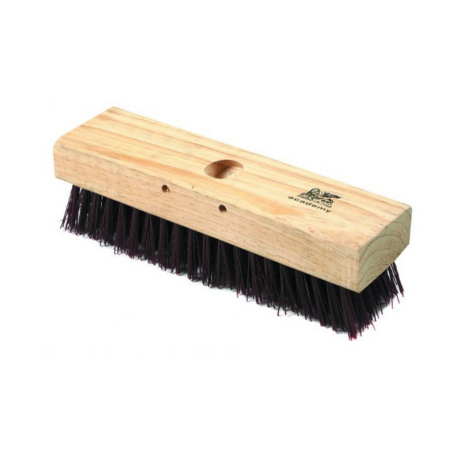 Deck Scrub - Head Only - Brown PVC Fibre - Pack of 5 - F4007