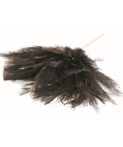Feather Duster - Genuine Ostrich Chick Feathers - Large Head - 1.8m - Pack of 5 - F9005