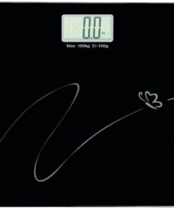 Bathroom Scale - Digital - Square - Black - ABS5131