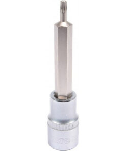 Torx Bit Socket - Male - Chrome Vanadium - 1/2" Connector - Long - T20 x 100mm - YT-04320