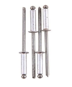 Rivets - Aluminium - 3.2 x 12mm - Pack of 100 - TOOR1653