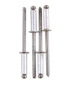 Rivets - Aluminium - 3.2 x 8mm - Pack of 100 - TOOR1651
