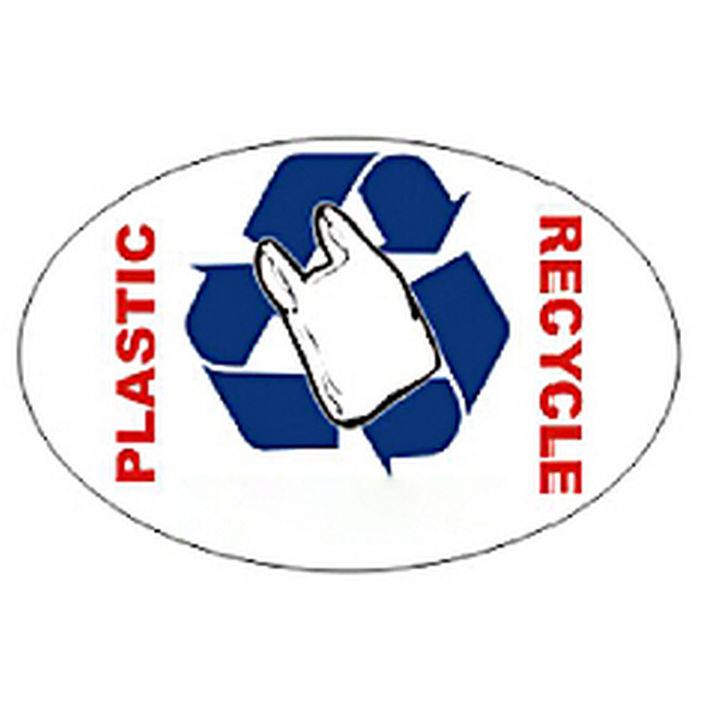 Sticker for Recycle Bin - 15 x 9.5 cm - LB053