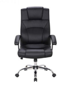 Office Chair - High Back - Mirage - 128.5 x 70 x 67 cm - Faux Leather - Black - BS-2086