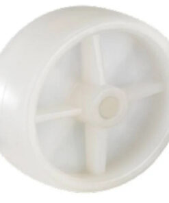 Castor Wheels - Polypropylene - Loose Wheel - White - 75mm - TOOC490
