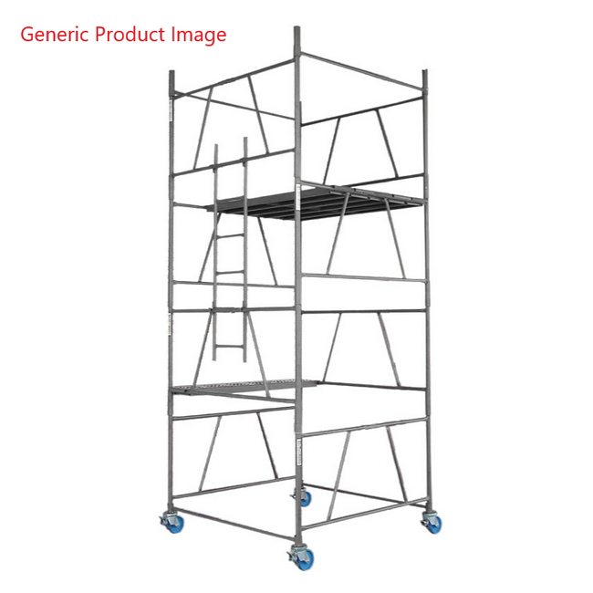 Steel Self Lock Scaffold Tower - Complete - 1.5m x 1.5m - 5m - SHD-5-1.5