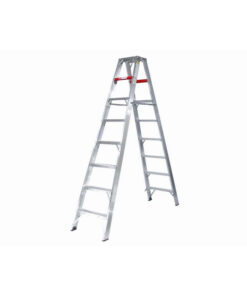 Stepladder - Heavy Duty Double Sided Aluminium - 8 Steps - 2.4m - LASD8