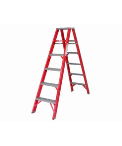 All Fibreglass Double Sided Ladder - Industrial A-Frame - 12 Steps - 3.6m - FGSD12-ALL-SS