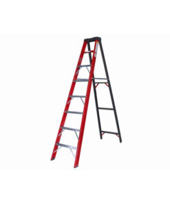 Fibreglass Single Sided Ladder - Industrial A-Frame - 12 Steps - 3.6m - FGS12