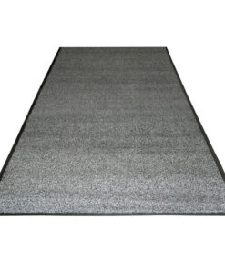 Doormat - COBAwash Dirt Trap Entrance Mat - 300 x 90 x 0.8 cm - Black and Grey - LM010608