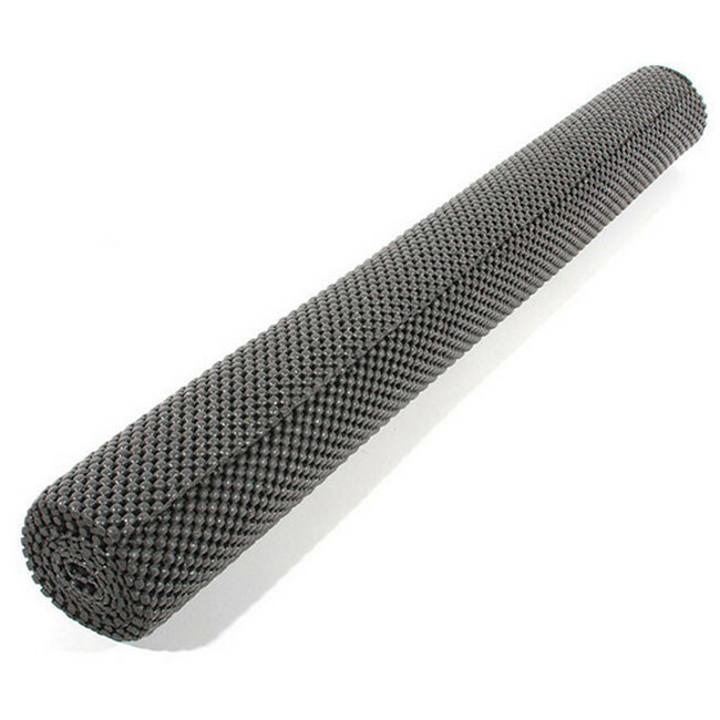 Protective Liner - GripSafe Non-Slip Workbench, Shelf and Tray Protector - 120 x 60 x 0.4 cm - Black - GS010002