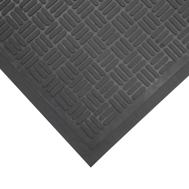 Workplace Mat - COBAscrape Anti-Slip - 175 x 115 x 0.6cm - Black - CS010004