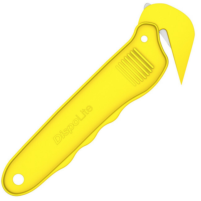 Utility Knife - Safety Box Cutter - Dispo Lite - Disposable - Pack of 25 - 571224YP