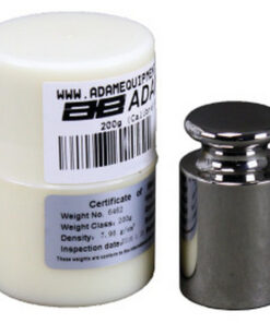 Scale Calibration Weight - OIML - E2 CLASS - Stainless Steel - 200g - 700100023