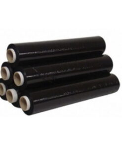 Pallet Wrap - Hand Roll - 17 Micron - 400 m Roll x 45 cm - Black - 2G_PWBL4520